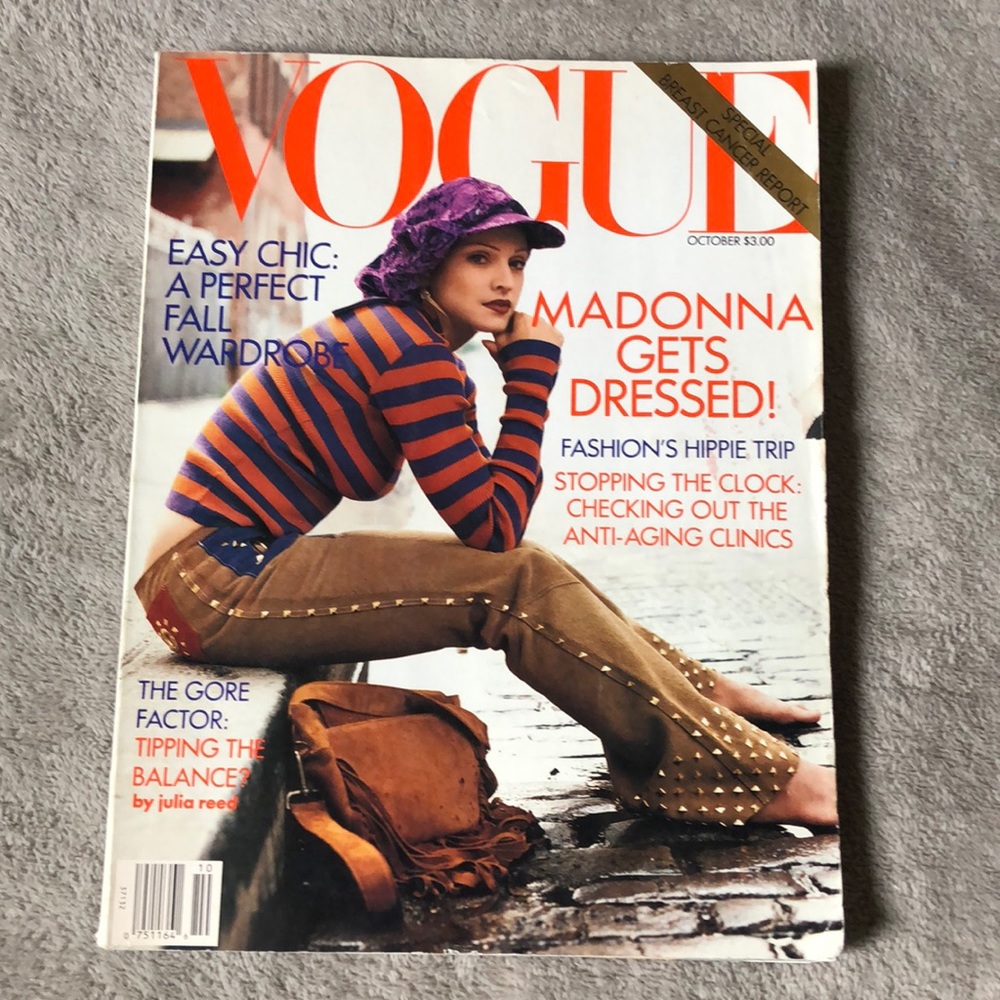 Vogue Magazine - October 1992 - Madonna
